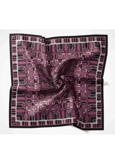 Silk Home Dört Mevsim Antik Motif Viskon Velora Eşarp 6421 Pembe