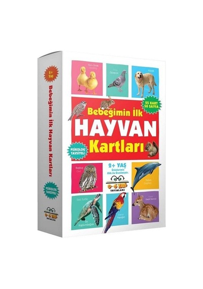 Bebeğimin Ilk Hayvan Kartları 2+   Yaş