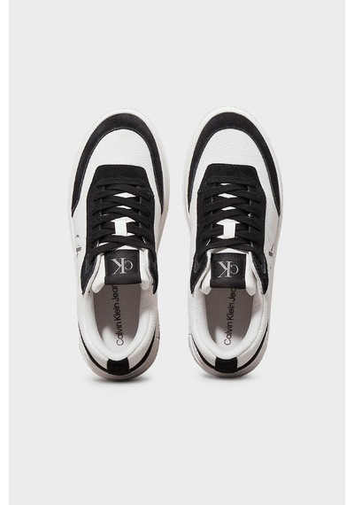 Calvin Klein Bayan Ayakkabı Yw0yw01797 01w Beyaz-siyah Beyaz-siyah Beyaz - Siyah