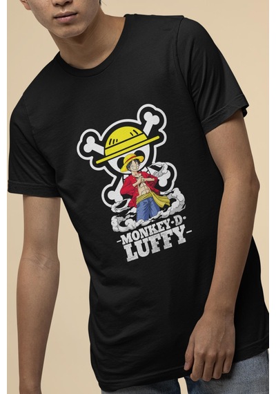 Anime One Piece Monkey D. Luffy Tişört