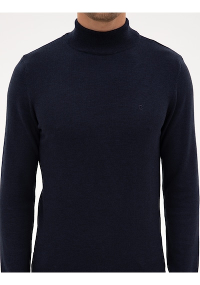 Pierre Cardin Erkek Lacivert Melanj Kazak /triko 50315457-vr120 Lacivert Melanj