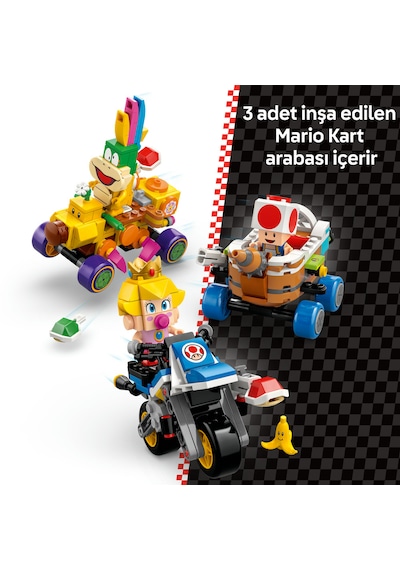LEGO® Super Mario™: Mario Kart™ – Baby Peach ve Grand Prix Seti 72036 - 8 Yaş ve Üzeri Çocuklar için Oyuncak Yapım Seti (823 Parça)