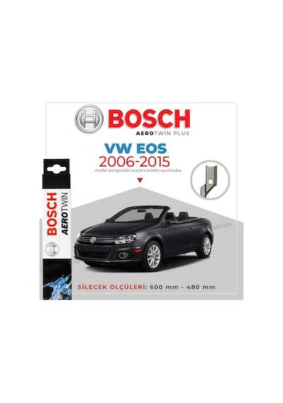 Volkswagen Eos Muz Silecek Takımı 2006-2015 Bosch Aerotwin