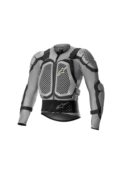 Alpinestars Bionic Action V2 Body Armour Tam Gövde Koruma Gri Sarı