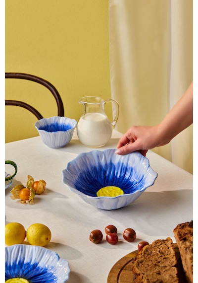 Karaca Bluebell Salata Kasesi 22 Cm mavi
