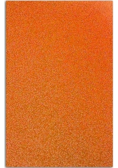 Simli Eva 50x70 Turuncu Rulo Şeklinde