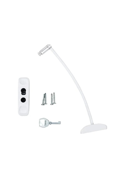 Çelik Halatlı Pvc-pencere Çocuk Emniyet Kilidi 3 Adet