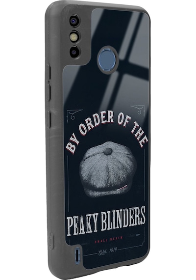 Tecno Spark 6 Go Peaky Blinders Cap Tasarımlı Glossy Telefon Kılıfı Çok Renkli
