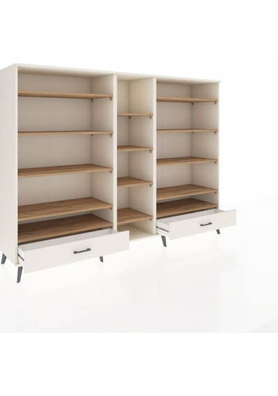 Hyperion Dolap 14 Raflı 2 Çekmeceli 220x44x163 Aytaşı-çam/aytaşı Aytaşı-çam/aytaşı Hyperion Dolap 14 Raflı 2 Çekmeceli 220x44x163 Aytaşı-çam/aytaşı Aytaşı-çam/aytaşı