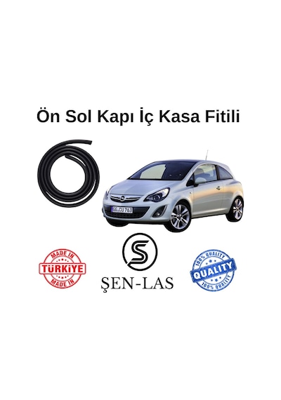 Opel Corsa D Tek Kapı Şen-las Sol Ön Kapı Fitili Şl7602
