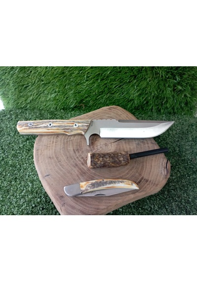 Tctknives El Yapımı Av Kamp Kahverengi