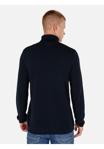 Colin's Colins Regular Fit Turtle Neck Lacivert Erkek Kazak Cl1064879 Lacivert
