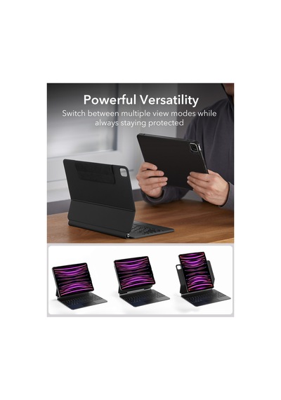 Apple Uyumlu iPad Pro 12.9 2018-2022 Manyetik 360 Klavyeli Kılıf A12x, A12z, M1 Ve M2 İşlemci Klavyeli Kılıf Apple Uyumlu iPad Pro 12.9 2018-2022 Manyetik 360 Klavyeli Kılıf A12x, A12z, M1 Ve M2 İşlemci Klavyeli Kılıf