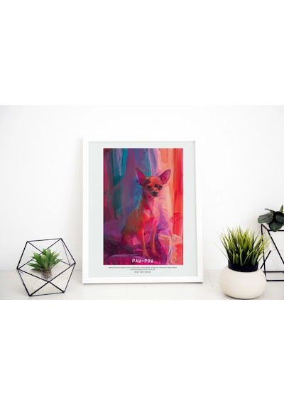 Paw-pow No:25 Art Print