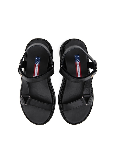 U.S. Polo Assn. Kadın Siyah Sandalet 50306274-VR046