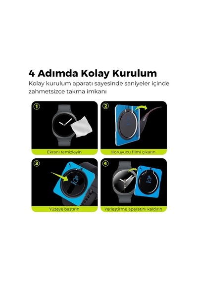 Samsung Galaxy Watch 8 / Watch 8 Classic 40mm/44mm/46mm Uyumlu Premium Yumuşak Silikon Spor Kordon + Kolay Uygulama Aparatlı 9h Tempered Glass Ekran Koruyucu Seti Çok Renkli Samsung Galaxy Watch 8 / Watch 8 Classic 40mm/44mm/46mm Uyumlu Premium Yumuşak Silikon Spor Kordon + Kolay Uygulama Aparatlı 9h Tempered Glass Ekran Koruyucu Seti Çok Renkli