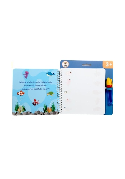 Lino Aqua Magic Book Oyunlar sihirli Boyama Kitabı Tfl-1002