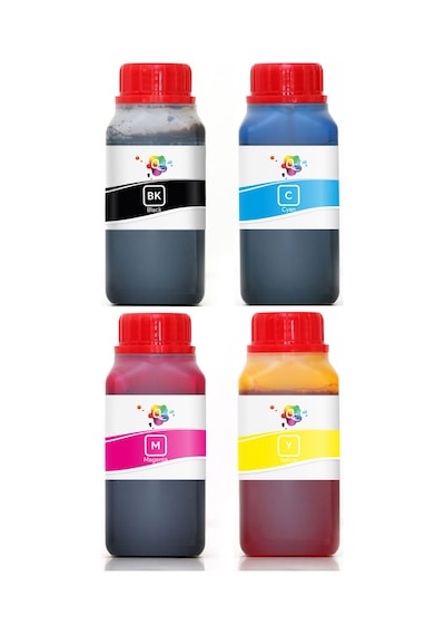 QC Canon PG-540XL CL-541XL Kartuş Mürekkep Seti 250ml 4 Renk