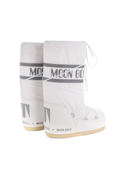 80d1400440-a001 Moon Boot Nylon Beyaz Beyaz