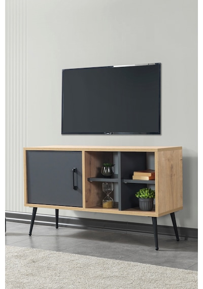 3109 Şile Metal Ayaklı Metal Kulplu 100 Cm Tv Ünitesi - Antrasit Safir Antrasit - Beyaz 3109 Şile Metal Ayaklı Metal Kulplu 100 Cm Tv Ünitesi - Antrasit Safir Antrasit - Beyaz