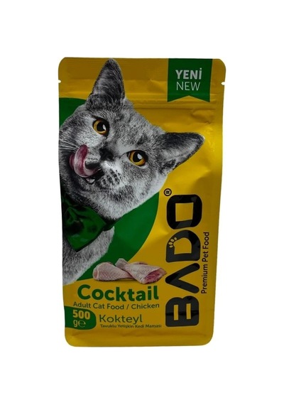 Yetişkin Kedi Kuru Mama Kokteyl 500 G