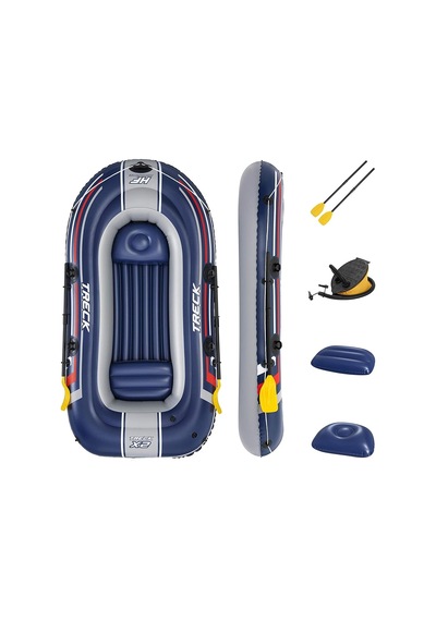 Bestway Hydro-Force Treck X2 Raft Şişme Bot Set Çok Renkli