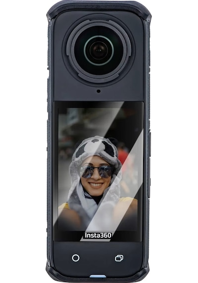 Insta360 X4 Aksiyon Kamera Uyumlu 4 Adet Şeffaf Ekran Koruyucu Nano Jelatin