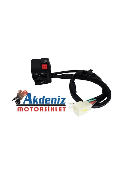 Mondial X-treme 200 Sol Kumanda Düğmeleri Komple O R J İ N A L