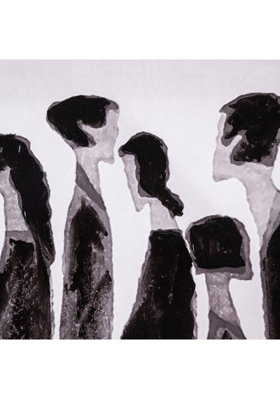 Mudo Home Homo Sapıens Çerçeveli Yağlı Boya Tablo 90x120cm