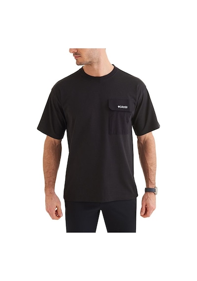 Columbia Csc Heritage Erkek Kısa Kollu T-shirt Siyah Cs0376-010 001