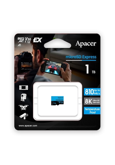 Apacer 1tb Microsd Express Hafıza Kartı Ap1tbmcexg3x17-ra