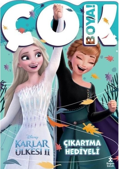 Disney Karlar Ülkesi 2 - Çok Boya! Çıkartma Hediyeli- Doğan Çocuk