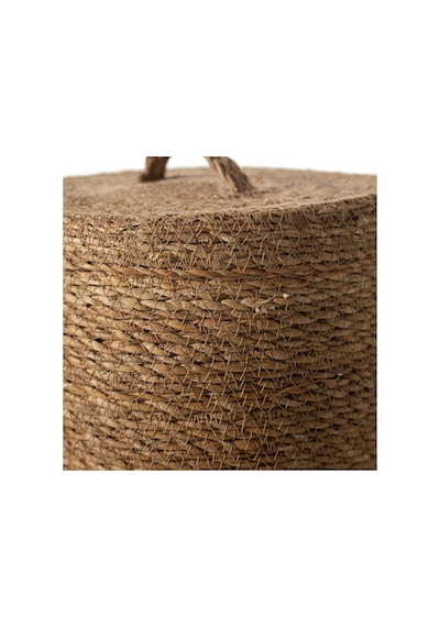 Mudo Home Sımon Kapaklı Düzenleyici Naturel 26x26x21 Kahverengi