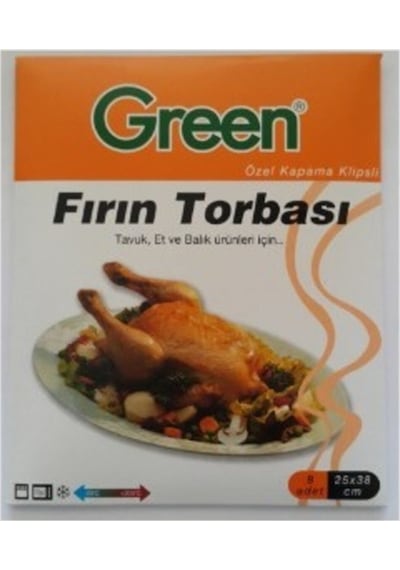 Green Fırın Torbası 25X38 CM