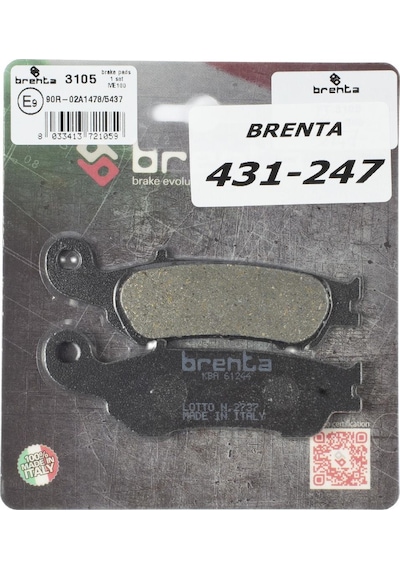 Brenta Ft 3105 Organik Fren Balatası