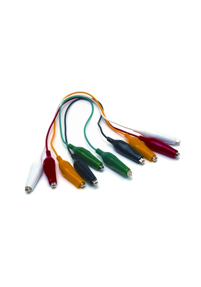 Bu00286 - Timsah Ağız Test Kablo Seti 300v - 7a-30 Cm-pvc-mueller