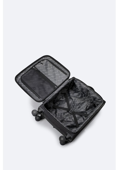 Avva Siyah Laptop Bölmeli Kilitlenebilir Küçük Boy Bavul B008107
