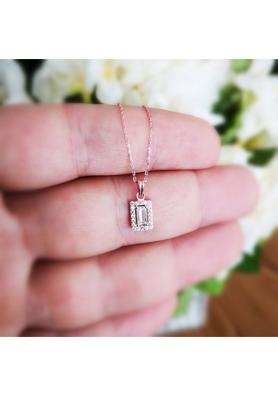 Rose Altın Mini Bagetli Kolye As1564Klr2 Altınsepeti