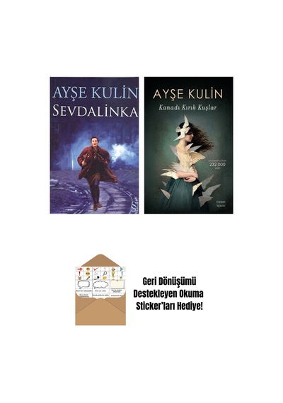 Sevdalinka - Kanadı Kırık Kuşlar - Ayşe Kulin + Okuma Sticker'ları