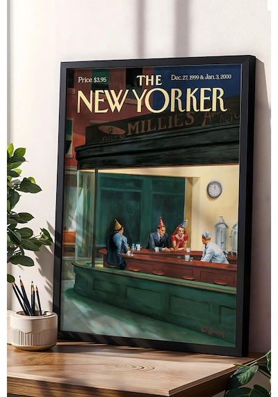 The New Yorker Çerçeveli Tablo December 27 1999