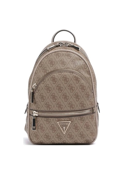 Guess Kadın Bej Manhattan Sırt Çantası Kahverengi