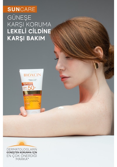 Bioxcin Sun Care Leke Eğilimli Ciltler Için Güneş Kremi 50 Spf 150 Ml - Leke, Dry Touch, Mat, Kolajen