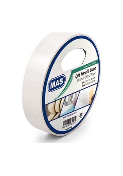 Mas Çift Taraflı Bant 38x25 Mt 2614