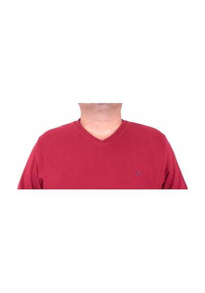 Moc Grande Mocgrande Büyük Beden Selanik V Yaka Classic Sweat 23201 Bordo-Bordo Moc Grande Mocgrande Büyük Beden Selanik V Yaka Classic Sweat 23201 Bordo-Bordo