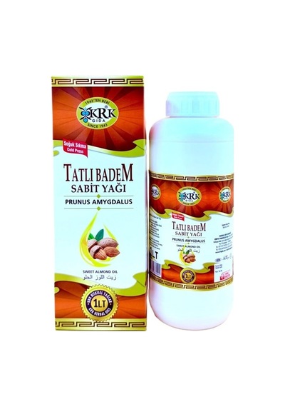 Krk Gıda Tatlı Badem Sabit Yağı 1 KG