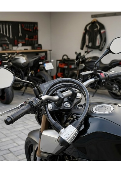 Mucit Home Kalınlık 25mm Uzunluk 1.4 Metre Uyumlu Anahtar Motorsiklet Kilidi