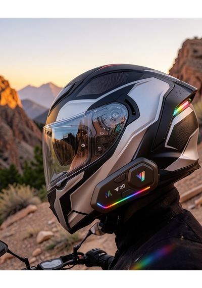 Şarjlı Motosiklet Kask Intercom Kulaklık Bluetooth 5.3 Xxuczzzy20intercomm-4