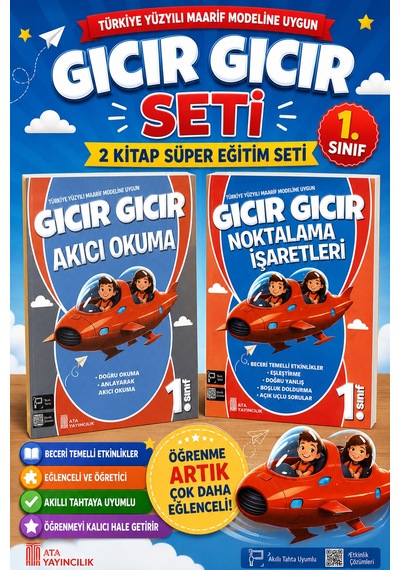1. Sınıf Gıcır Gıcır Akıcı Okuma + Noktalama İşaretleri