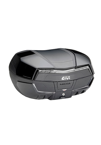 Gıvı V58nntb Motosiklet Arka Çanta Gri Reflektörlü Siyah
