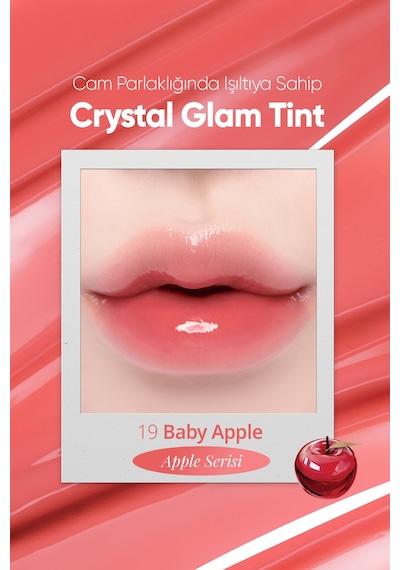 Clıo Crystal Glam Tint 19 Baby Apple Apple Series 19 Baby Apple